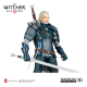The Witcher Geralt of Rivia (Viper Armor: Teal Dye) 18 cm